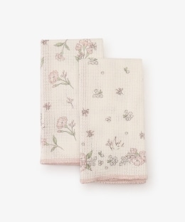 フラワー抗菌ディッシュクロス