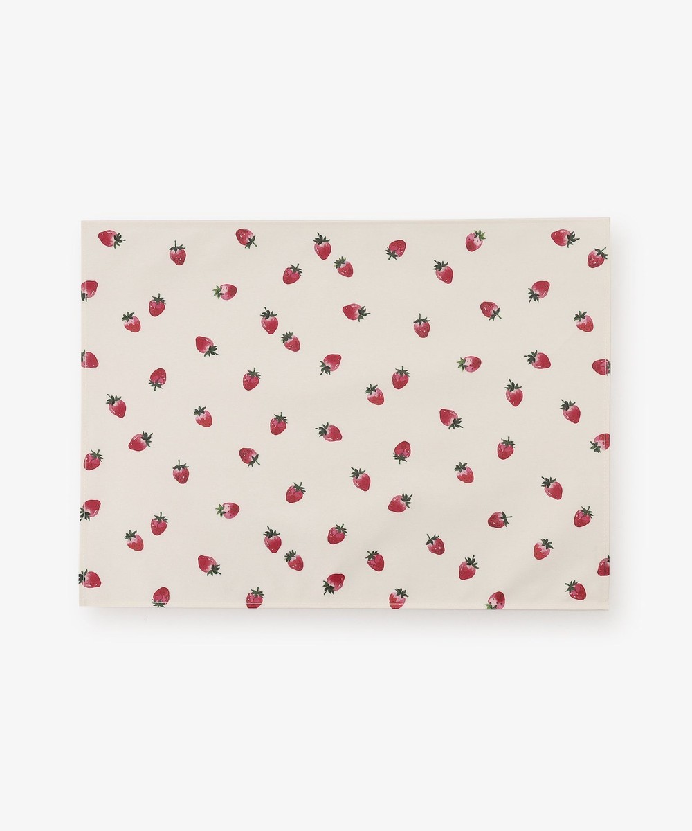ランチョンマット・コースター・トレー ストロベリーラミネートランチョンマット