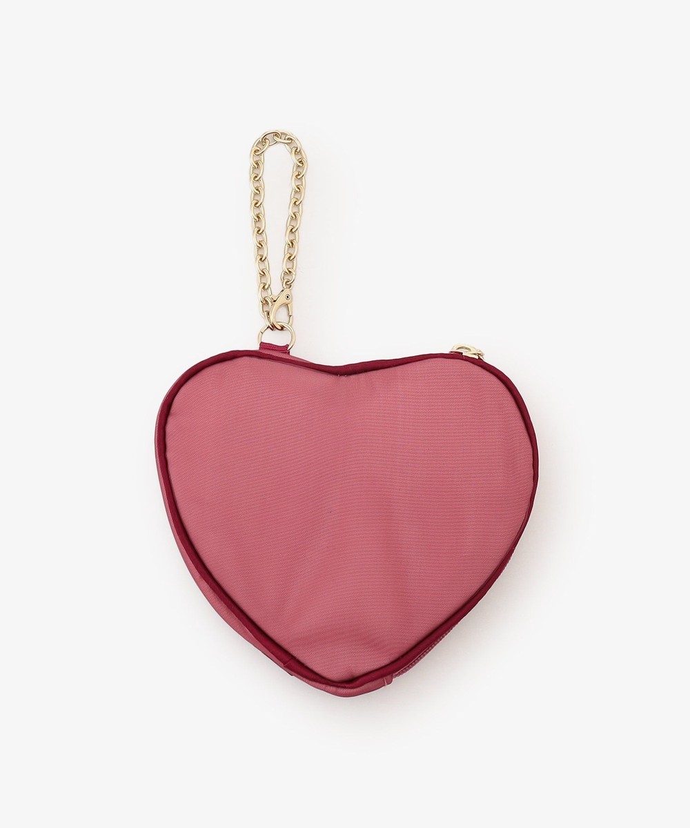 ポーチ・ティッシュポーチ・巾着 ハートダイカットポーチ