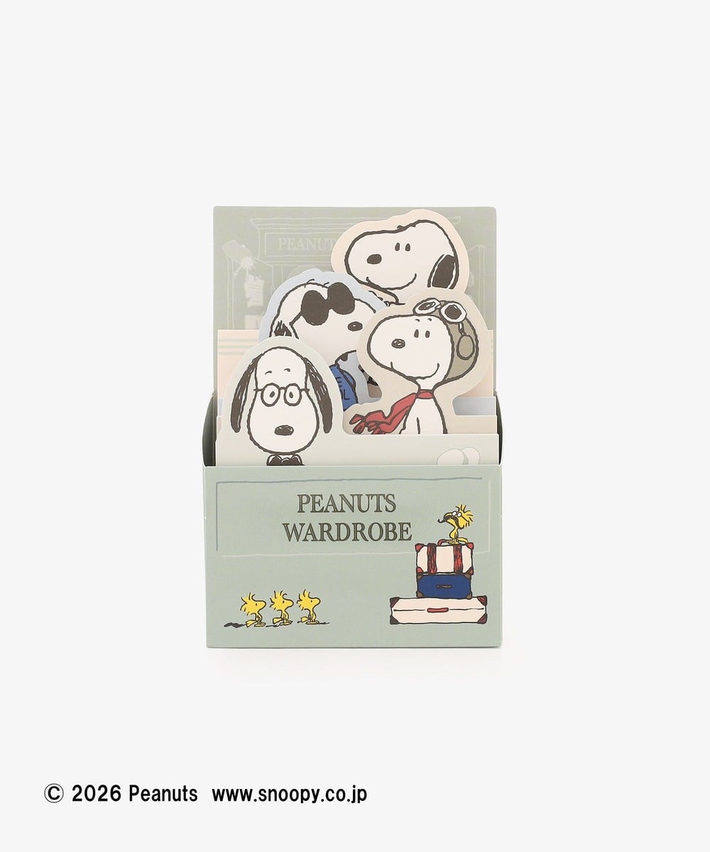 文房具・ステーショナリー小物 ダイカットメモ/PEANUTS