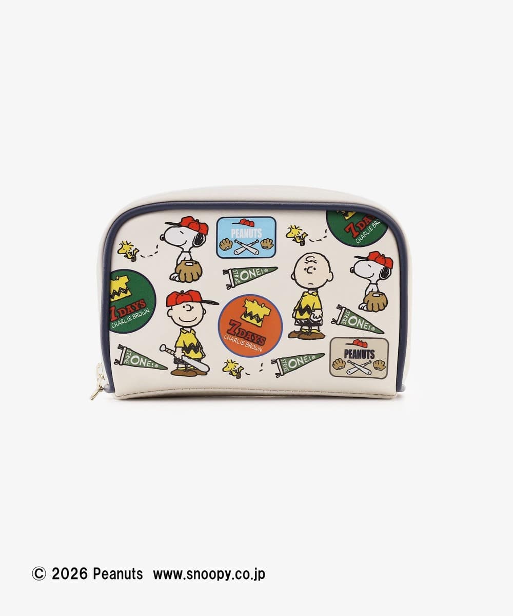 ポーチ・ティッシュポーチ・巾着 スクエアポーチ/PEANUTS