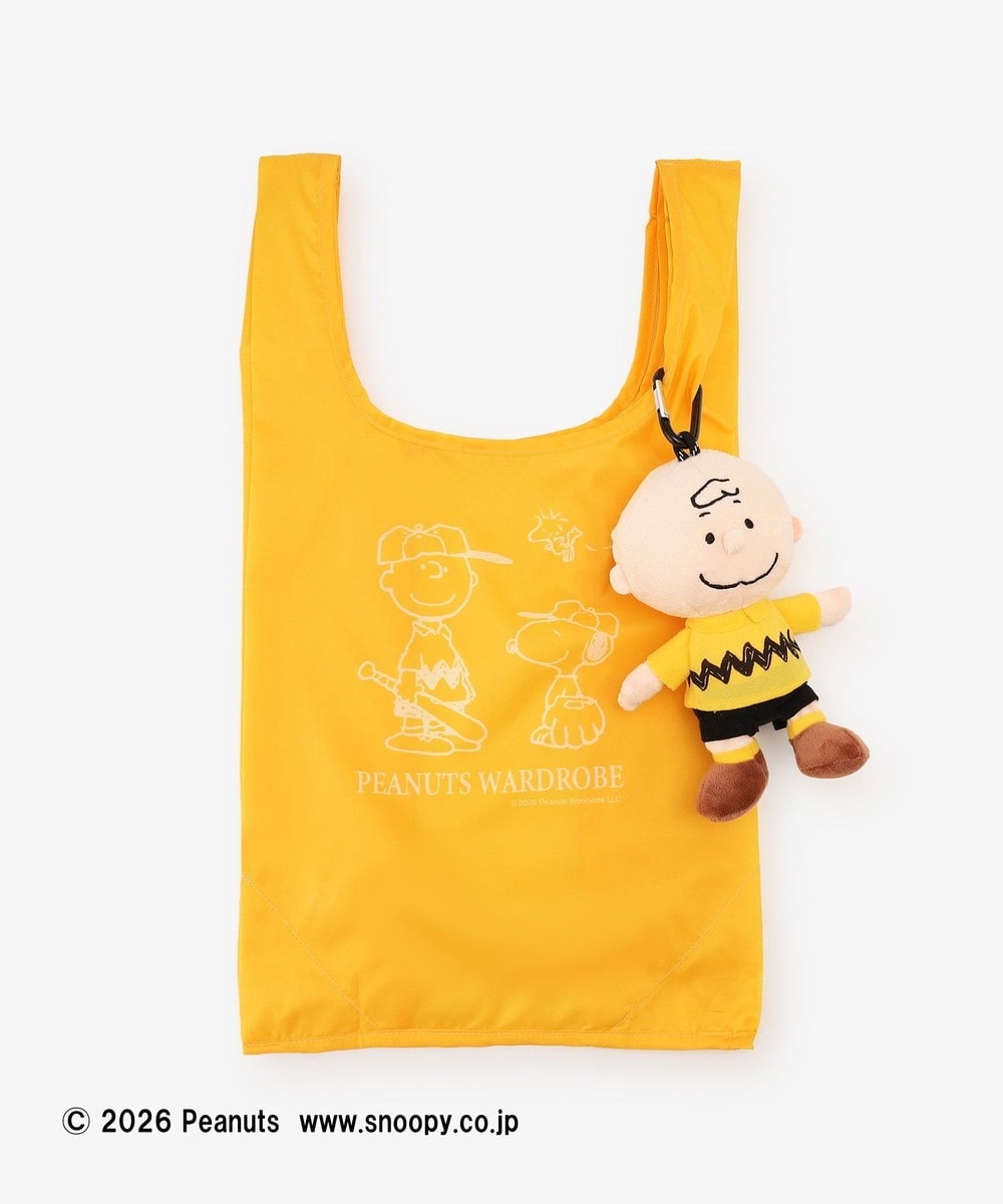 エコバッグ・保冷バッグ ぬいぐるみケース付きショッピングバッグ/PEANUTS