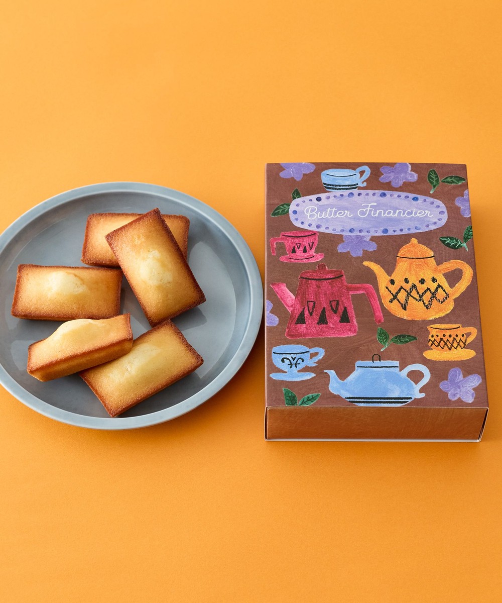 お菓子・食品 国産バターフィナンシェ 国産バター5%使用/サクマユウコ/Afternoon Tea TEAROOM
