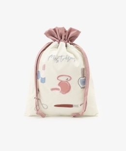 トラベル巾着ポーチM