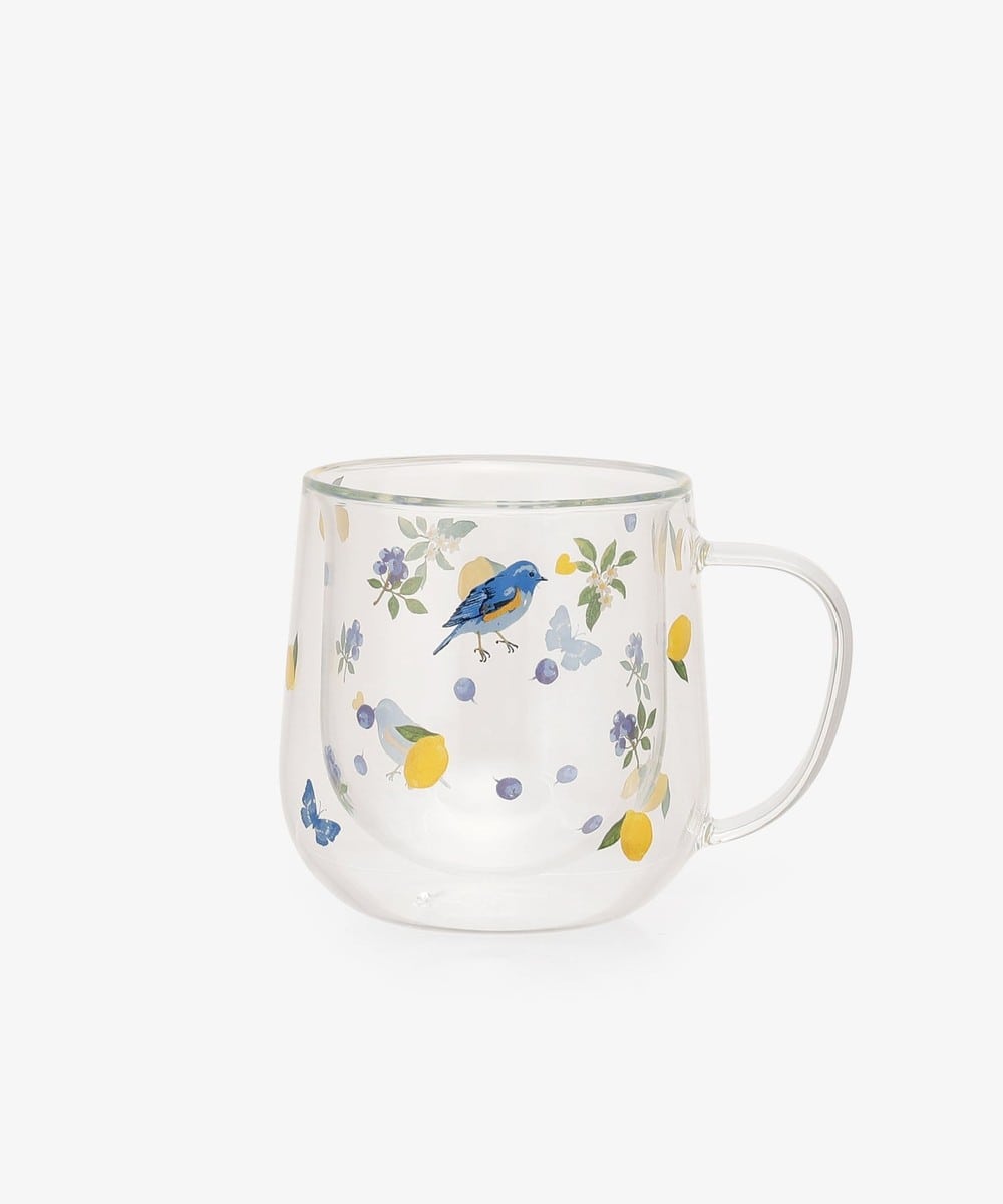 グラス・コップ・タンブラー 耐熱ダブルウォールマグカップ/レモン/ナタリー・レテ