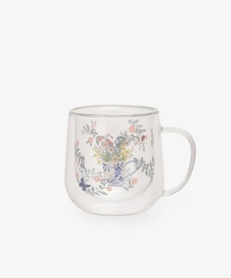 耐熱ダブルウォールマグカップ/フラワー/ナタリー・レテ