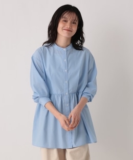 ブロードペプラムブラウス