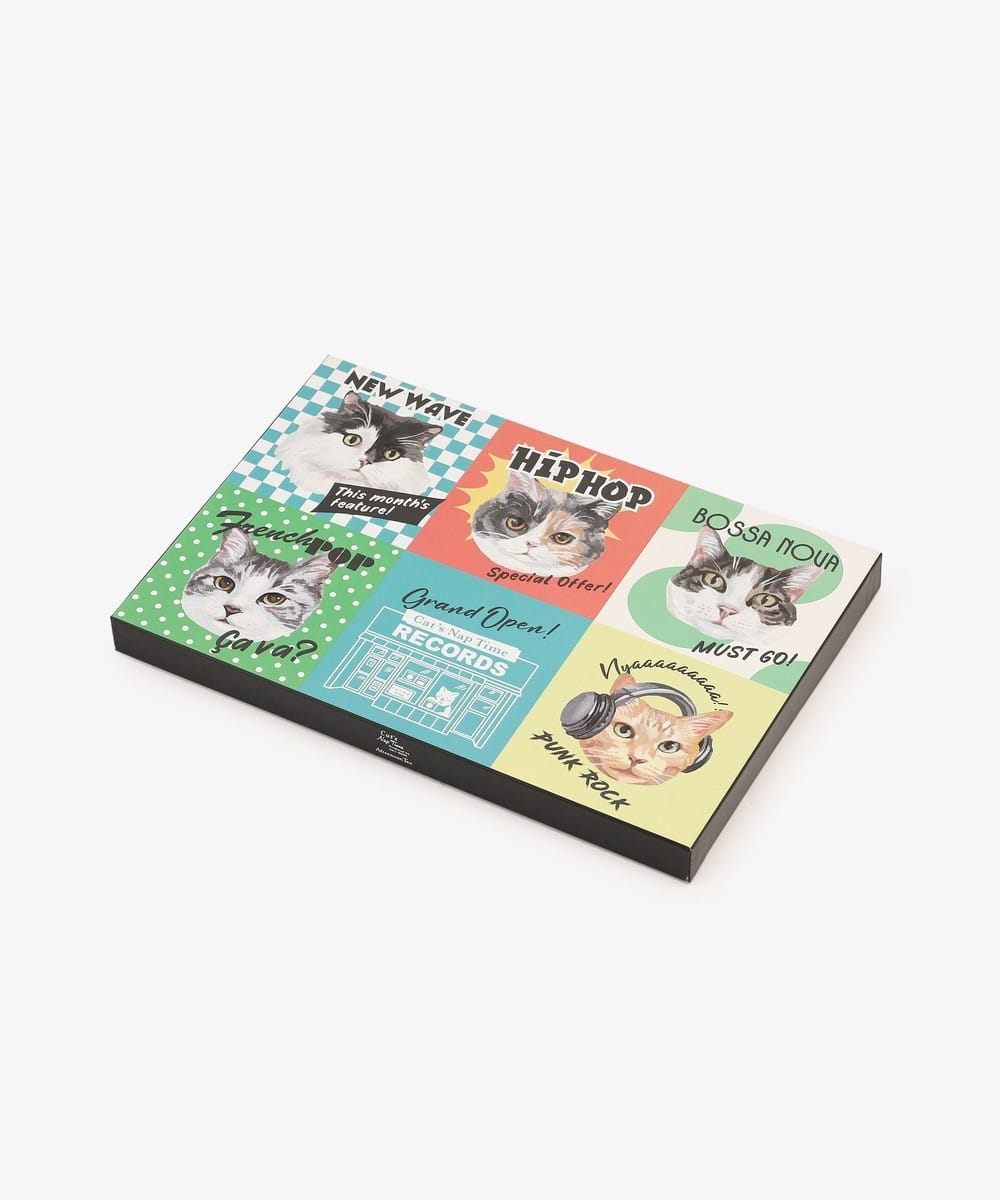 オンラインストア限定】レコード型ミニプレート6枚セット/Cat's
