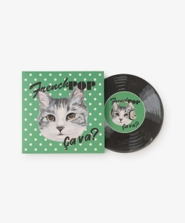 メッセージカードセット/ドット/Cat's NapTime