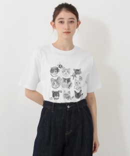 【オンラインストア・一部店舗限定】プリントTシャツ/Cat's NapTime