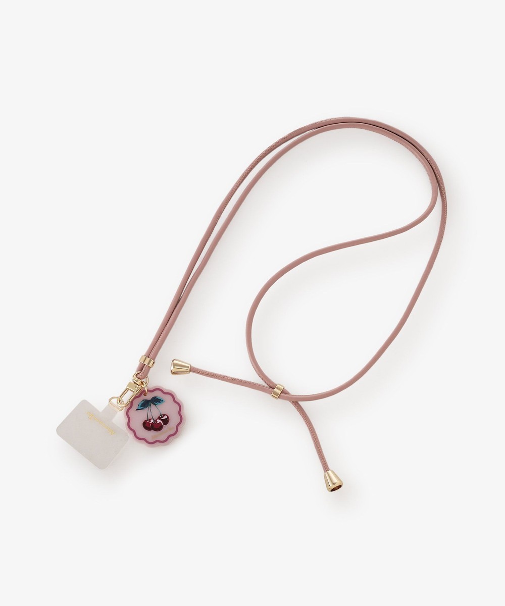 スマホケース・アクセサリー チェリースマホショルダーストラップ
