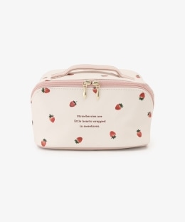 ストロベリーオープンポーチ