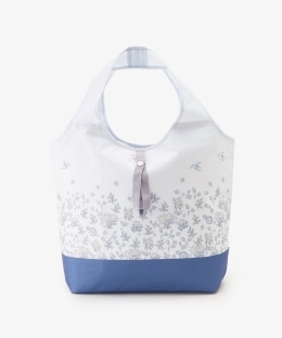 フラワー保冷横型ショッピングラップバッグ
