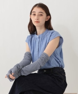 シャーリングUVアームカバー/ロング