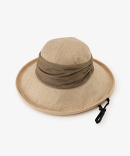 ギマギャザーエッジアップUVハット