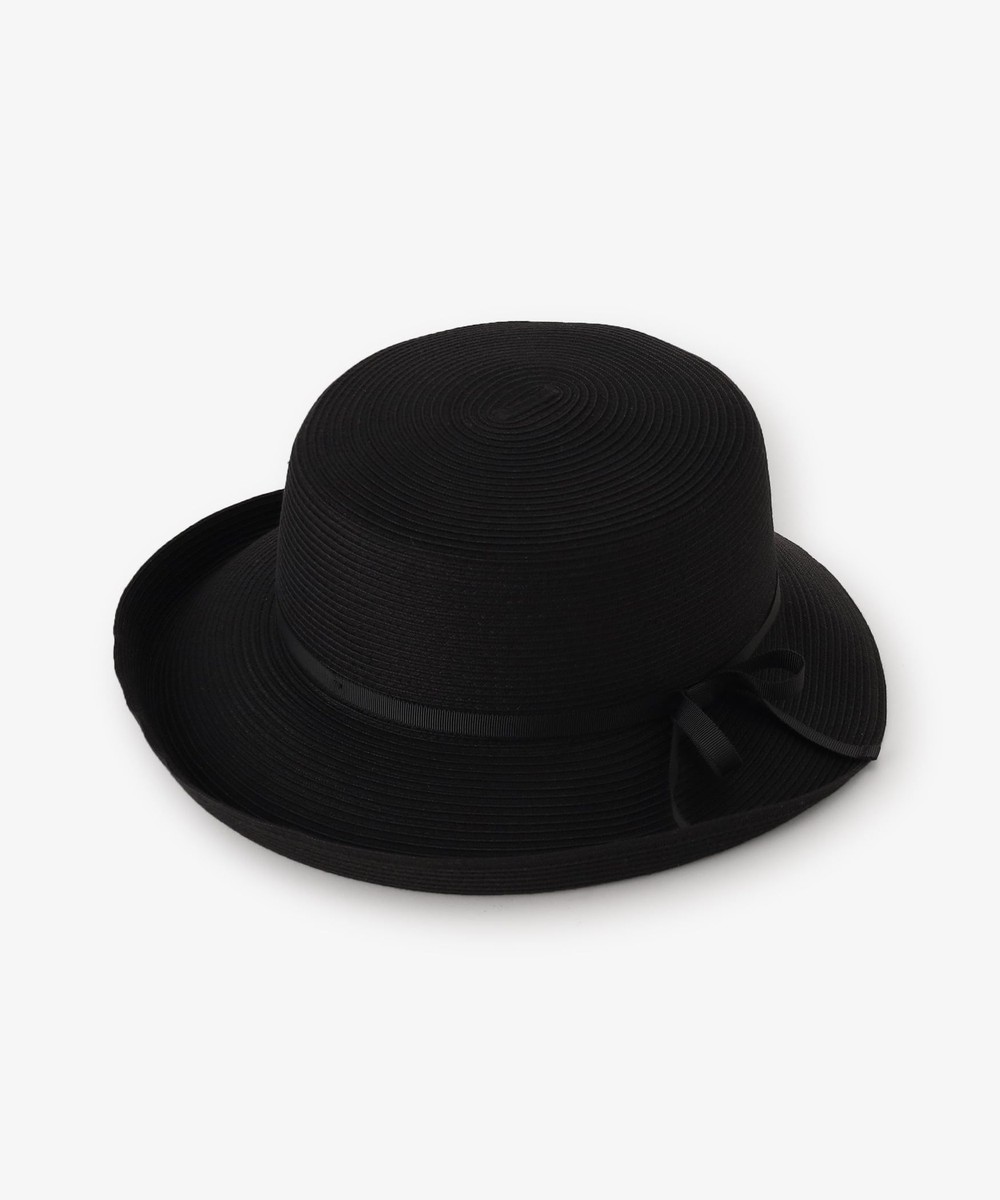 ❤️未使用 COVENT GARDEN黒のリボン付きウールハット ダーツ 57 自社EC