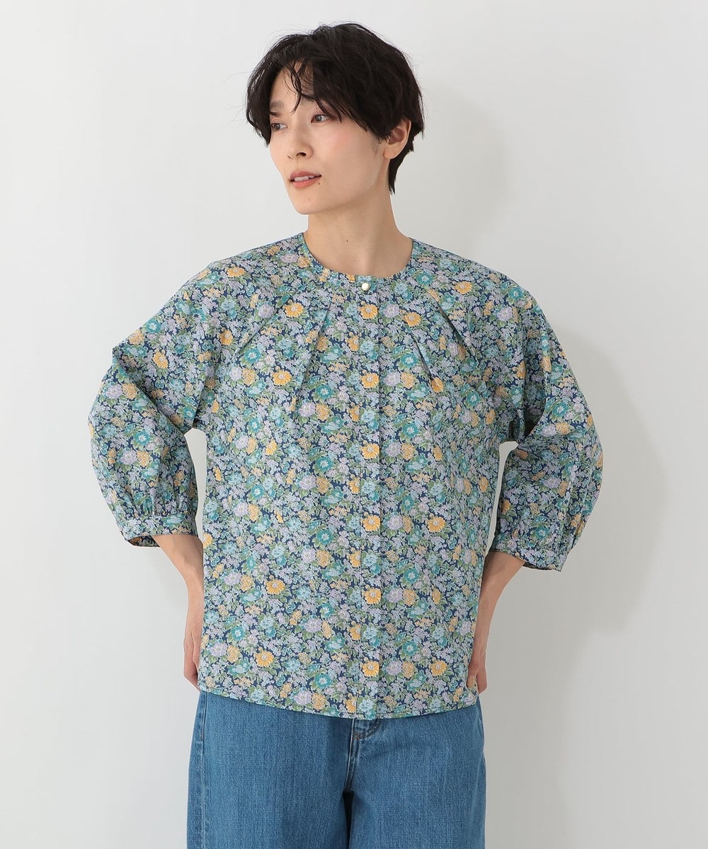 再値下げ✴タグ付き新品「PEARLYGATES｣リバティプリントシャツ 洗える】リバティプリント シャツ（HSJLCA0204） | JOSEPH