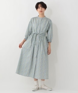 シャツワンピース/リバティプリント