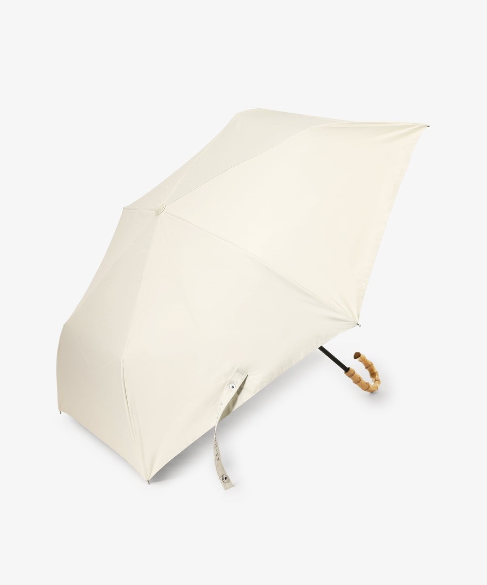日傘（折りたたみ・長傘・晴雨兼用） 【UVカット率・遮光率100%生地使用】ロゴ刺繍晴雨兼用折りたたみ傘 日傘