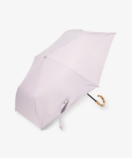 【UVカット率・遮光率100%生地使用】ロゴ刺繍晴雨兼用折りたたみ傘 日傘