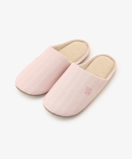 ストライプルームシューズ