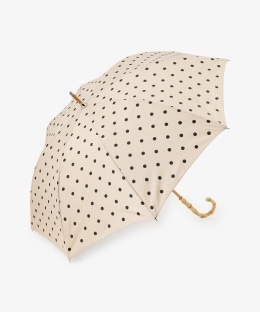 ドットプリント晴雨兼用長傘 日傘