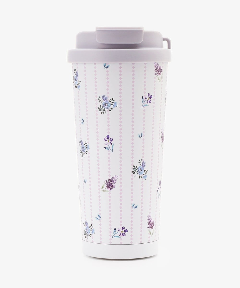 ステンレスボトル・ステンレスマグ・水筒 フラワー2WAYステンレスタンブラー 480ml