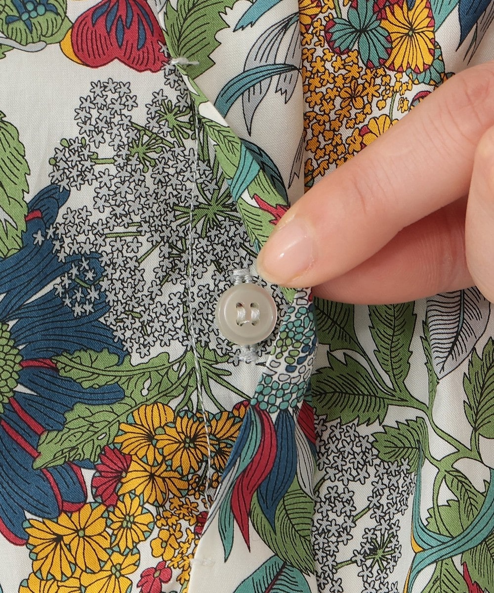 shoukogin様ハンドメイドリバティブラウス2022C55.56 Liberty】リバティプリントブラウス LE SOUK HOLIDAY｜クロスプラス