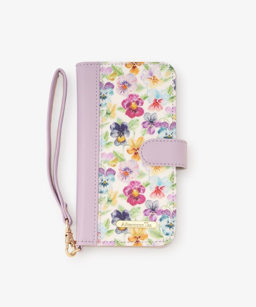 スマホケース・アクセサリー iPhone15/14/13ケース/リバティプリント