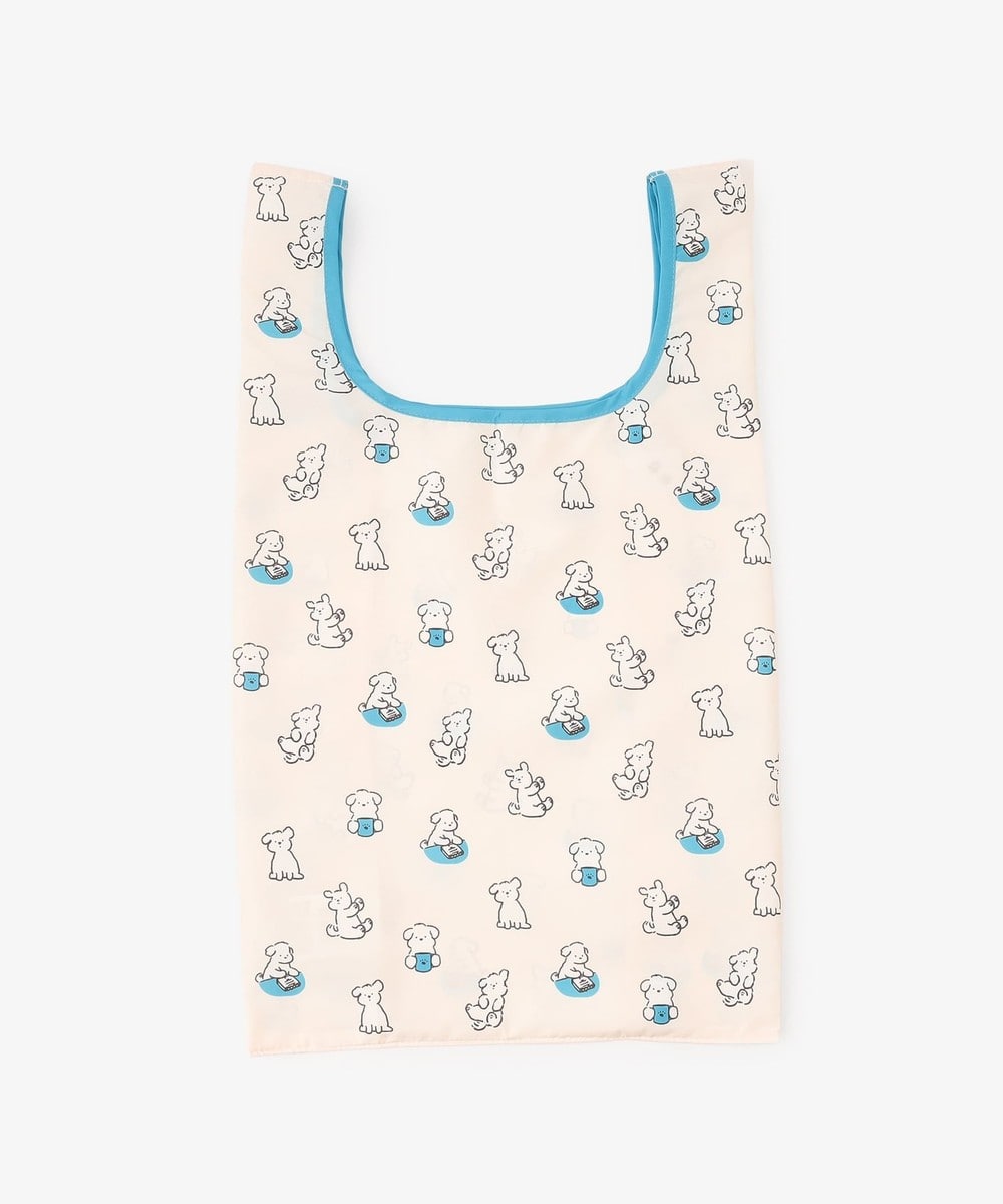 エコバッグ・保冷バッグ カラビナ付きショッピングバッグ/総柄/YEYE