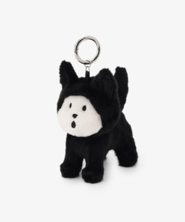 ぬいぐるみチャーム/クロネコ/YEYE