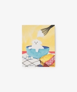 ステッカーシール/ホイップクリーム/YEYE