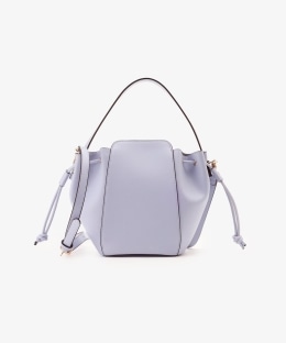 合皮巾着ショルダーバッグ