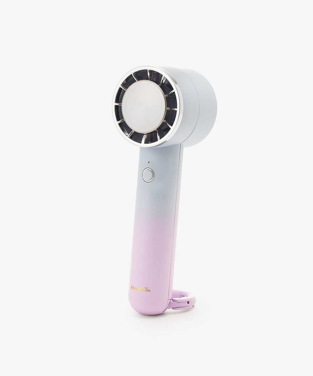 インテリア家電 グラデーションアイスプレートハンディファン