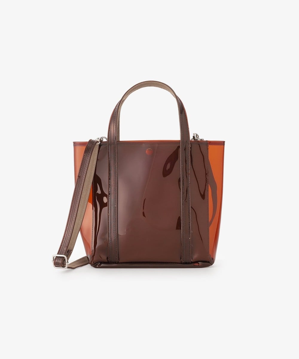 ショルダーバッグ ビニルミニショルダートートバッグ