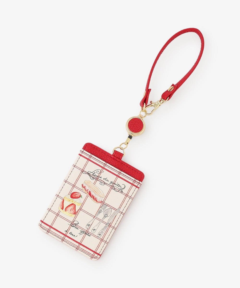 パスケース・IDケース コードリール付きパスケース/イザベル・ボワノ