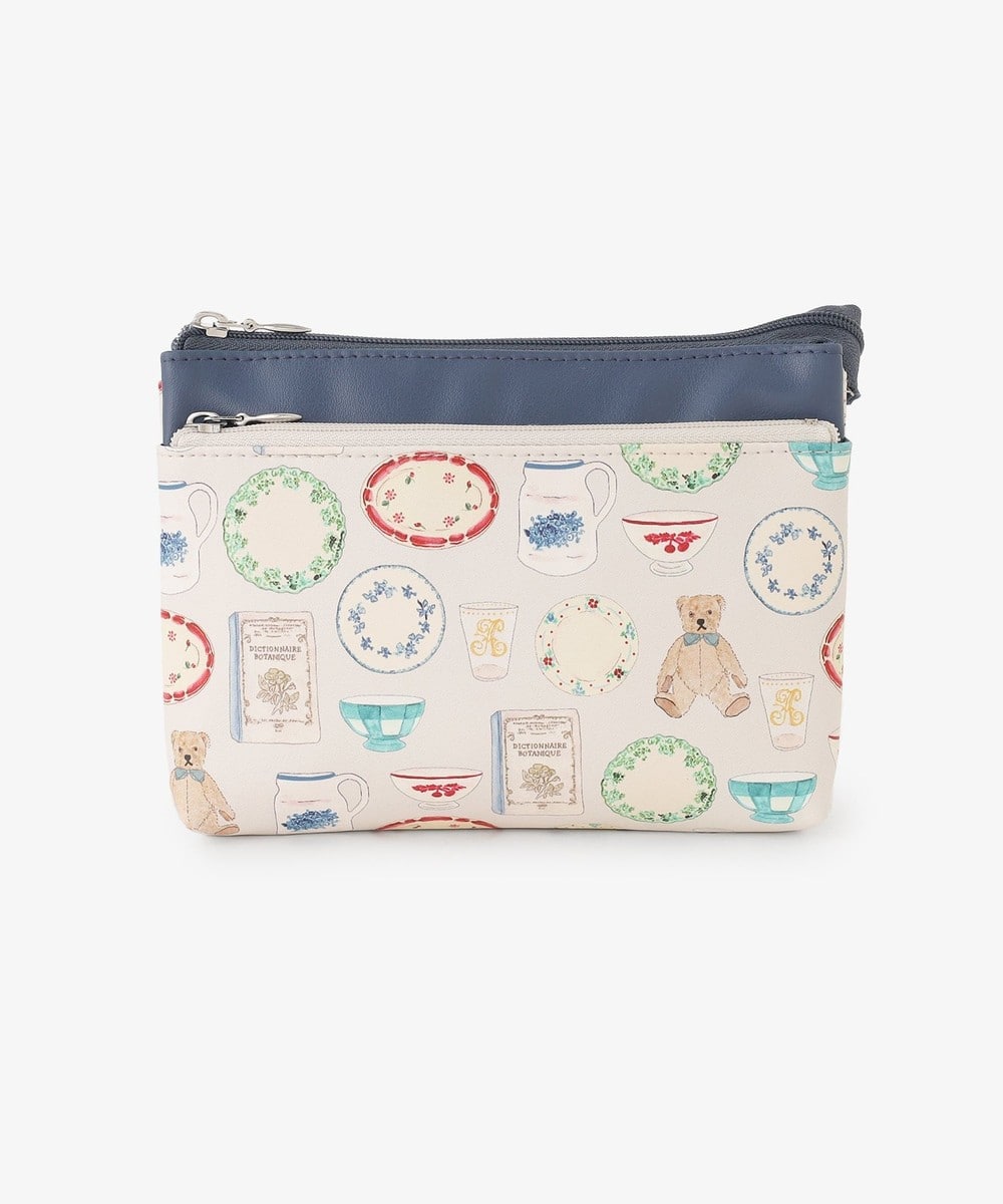ポーチ・ティッシュポーチ・巾着 ダブルポーチ/イザベル・ボワノ