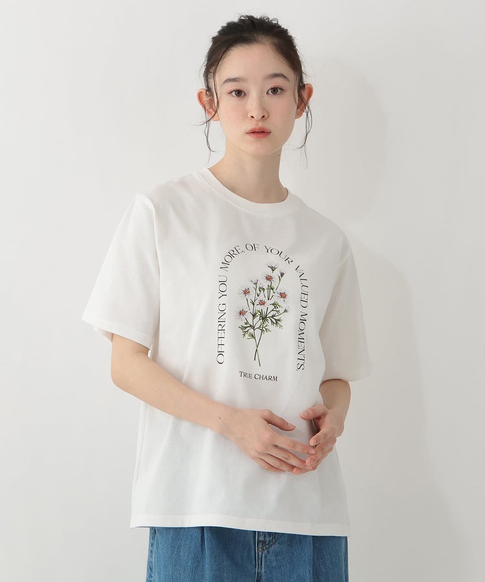 Tシャツ・カットソー フラワープリントTシャツ/デイジー