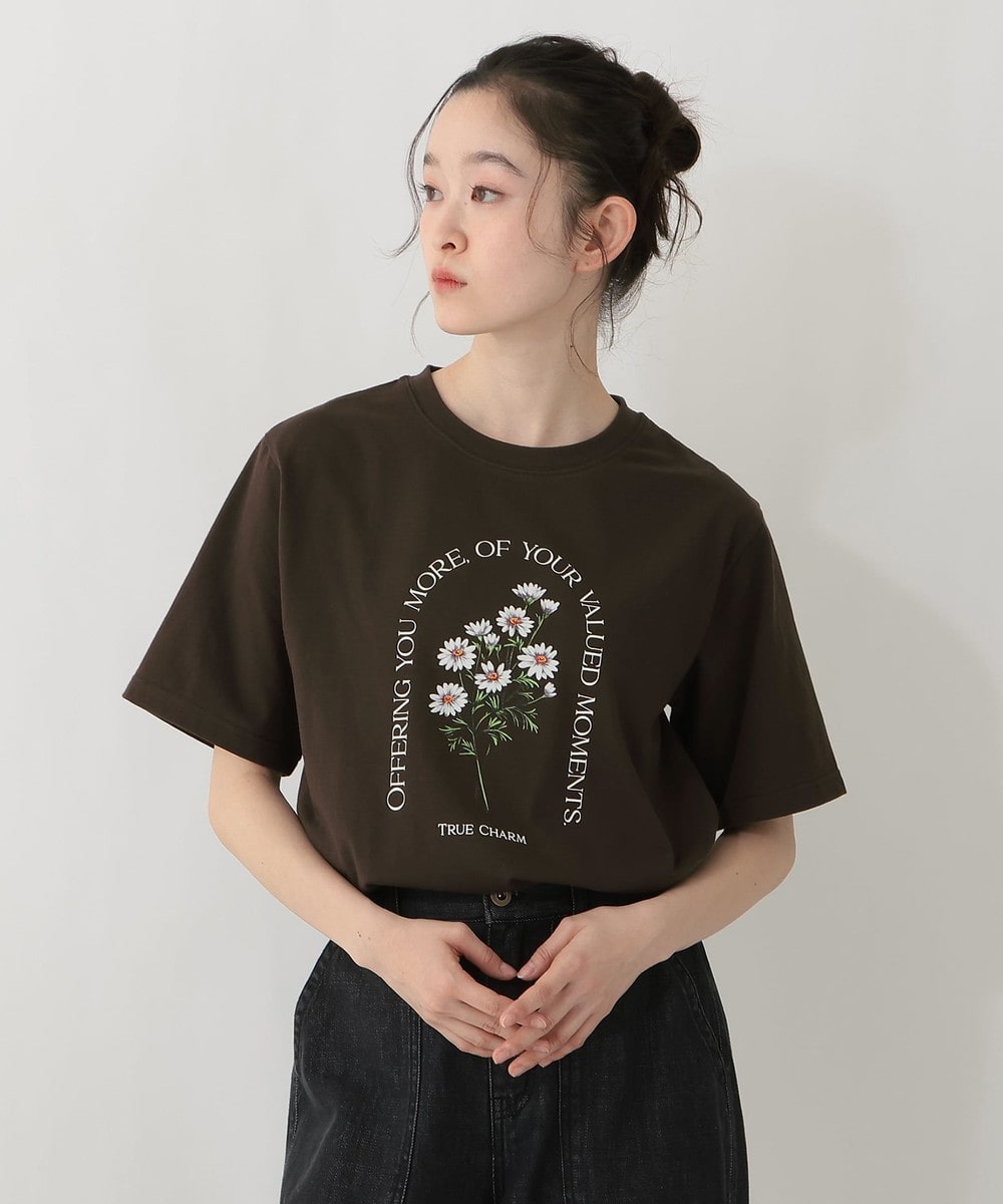 フラワープリントTシャツ/デイジー | アフタヌーンティー公式通販サイト