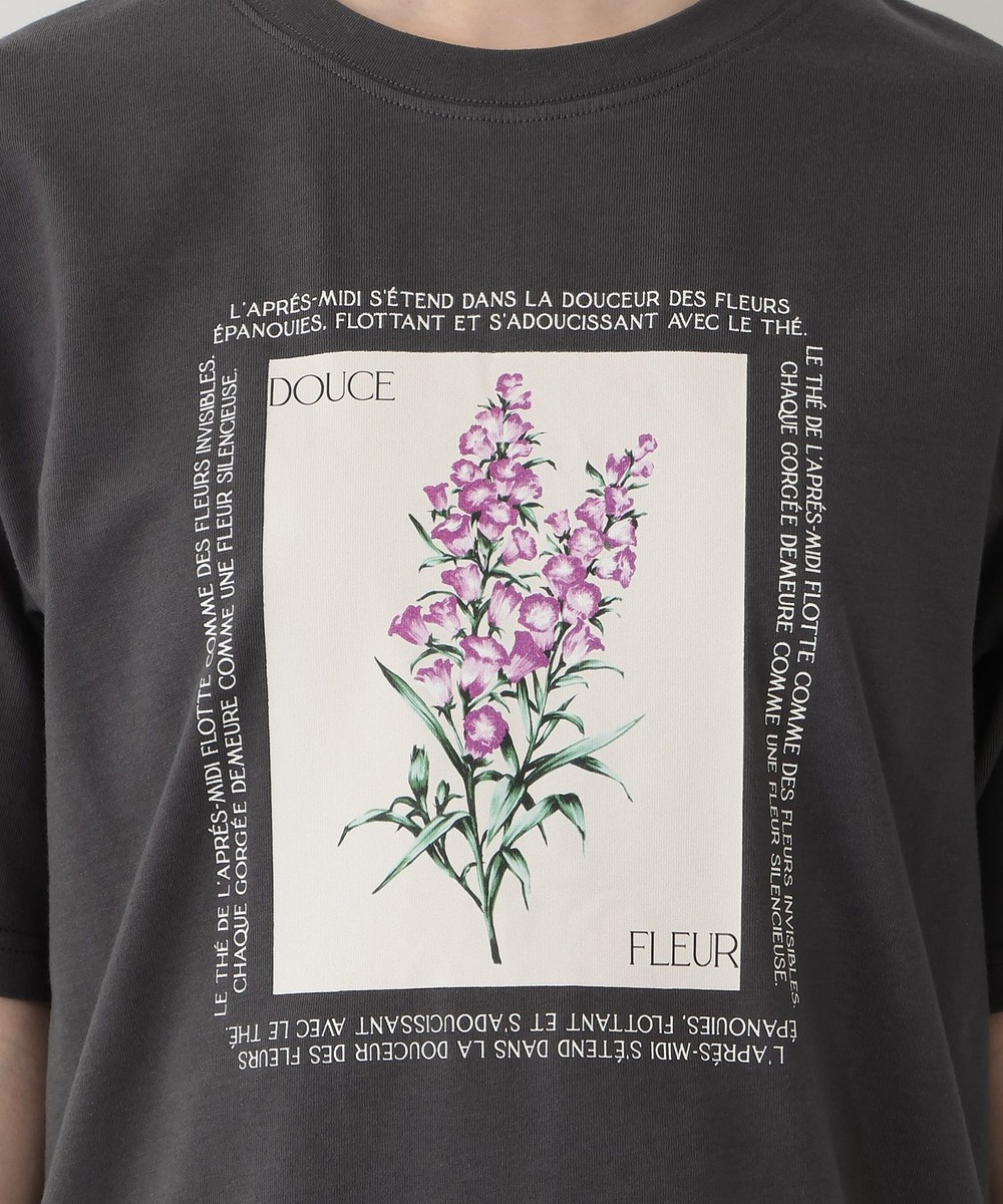 フラワープリントTシャツ/カンパニュラ | アフタヌーンティー公式通販