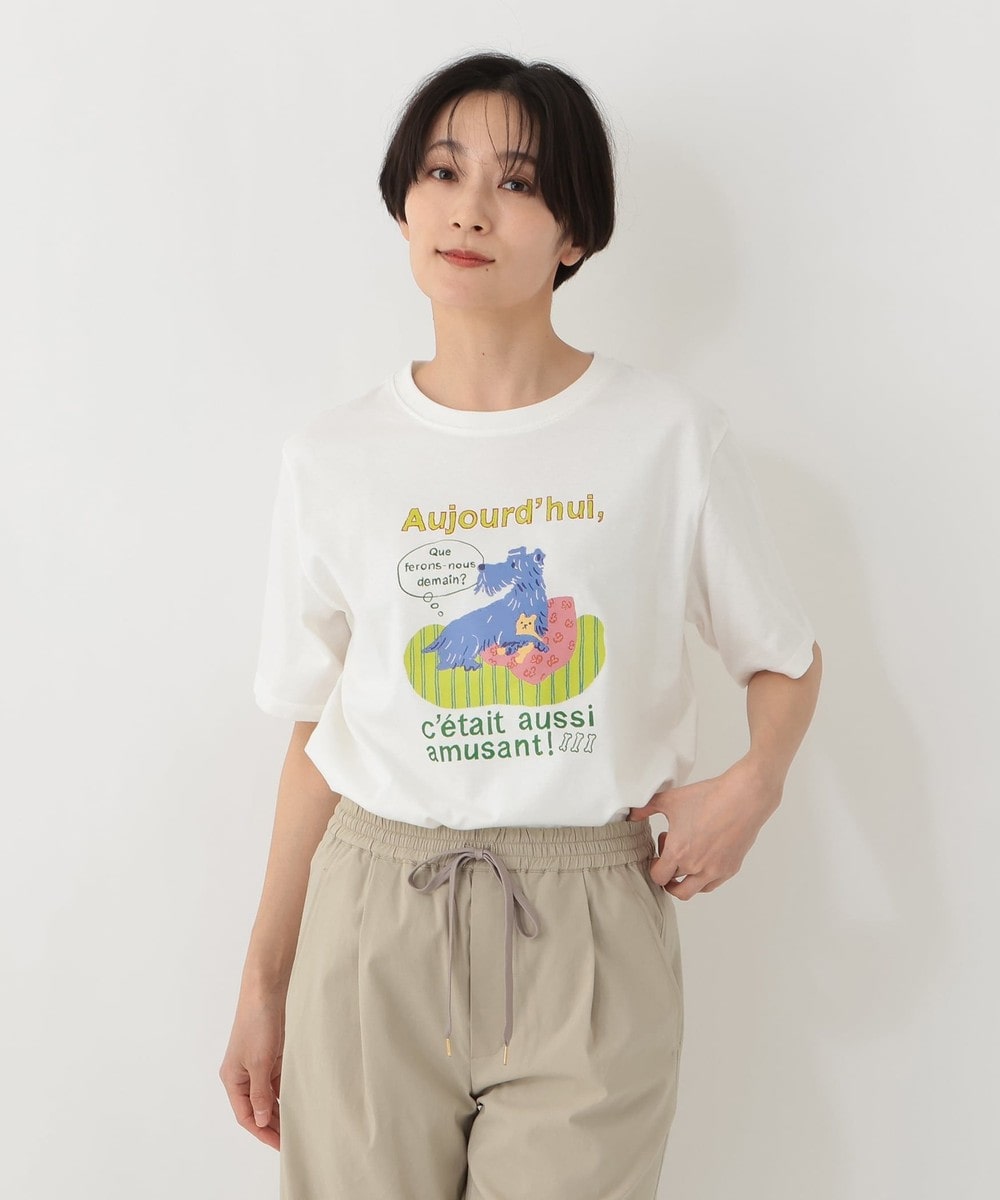 Tシャツ・カットソー プリントTシャツ/DOG