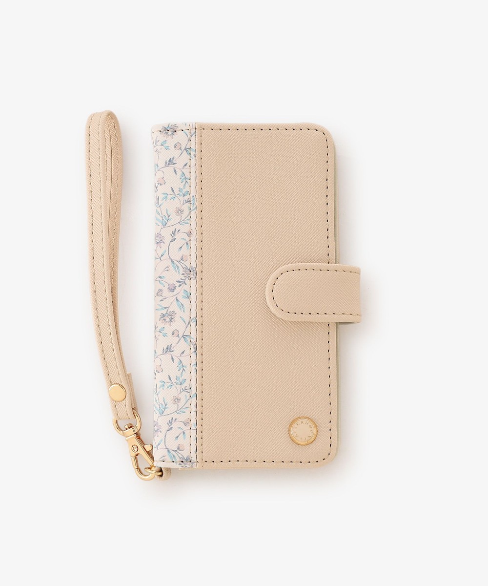 〜chic et élégant〜華やかなアレンジ✩⃛♪ケース付き フラワープリントブック型iPhone8/7/SE3・2ケース | アフタヌーン