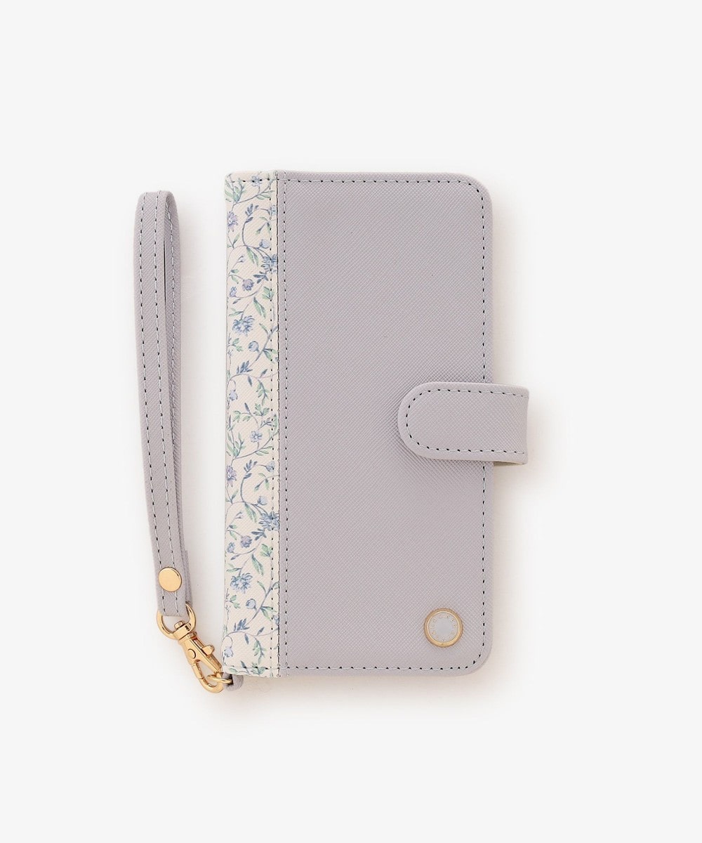 スマホケース・アクセサリー フラワープリントiPhone15/14/13ケース