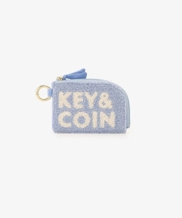 カラフル配色キーコインケース