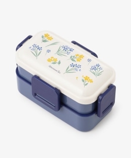 フルールデュクール抗菌4点ロック式ランチボックス