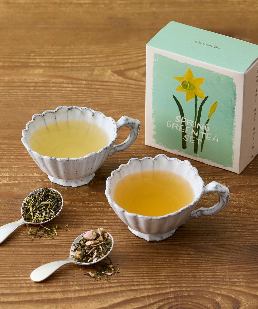 紅茶・コーヒー スプリンググリーンティーセット 苺＆桜/Lee Izumida/Afternoon Tea TEAROOM