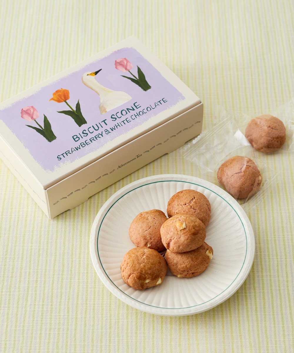 お菓子・食品 ビスケットスコーン 苺＆ホワイトチョコ/Lee Izumida/Afternoon Tea TEAROOM