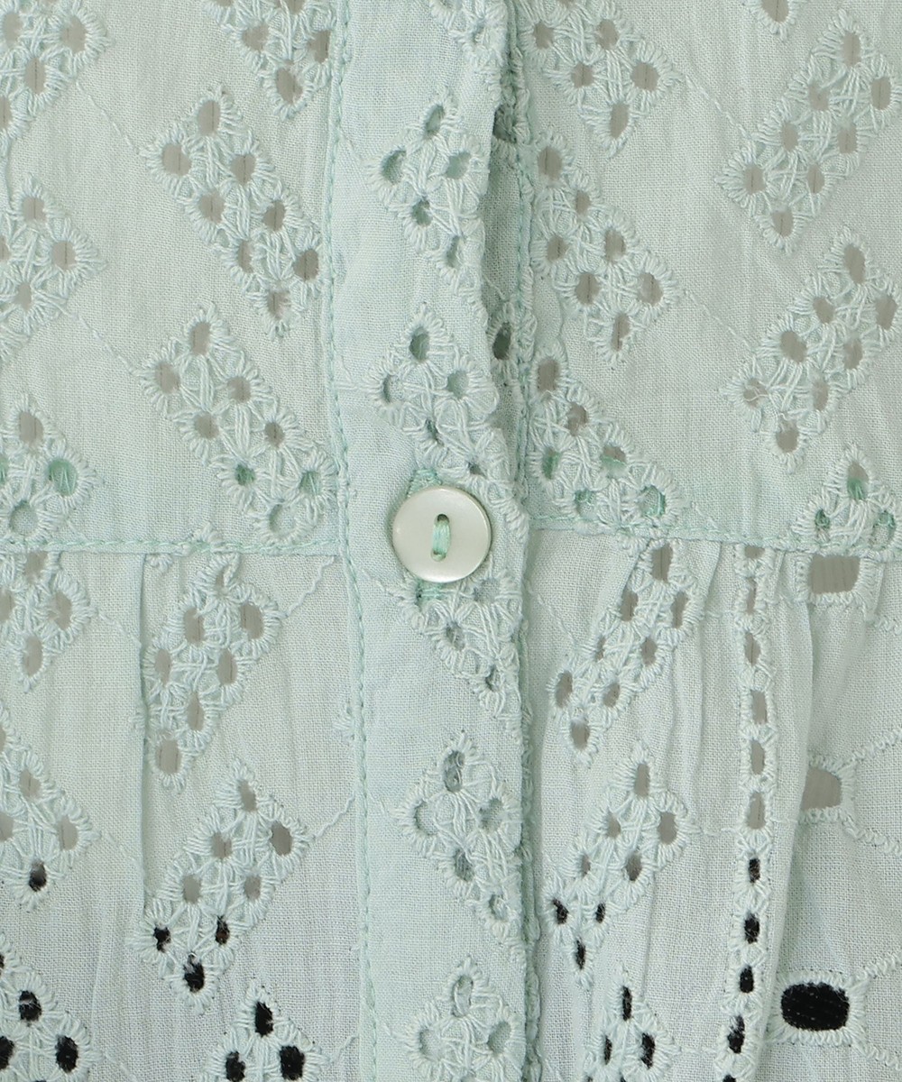インド綿シフリー刺繍ブラウス | アフタヌーンティー公式通販サイト