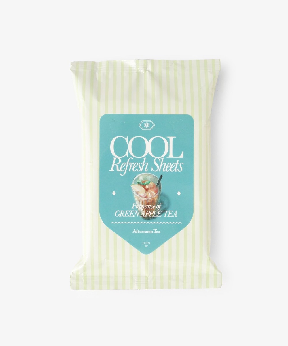 フェイスケア・ヘアケア・ボディケア クールボディシートM/グリーンアップル