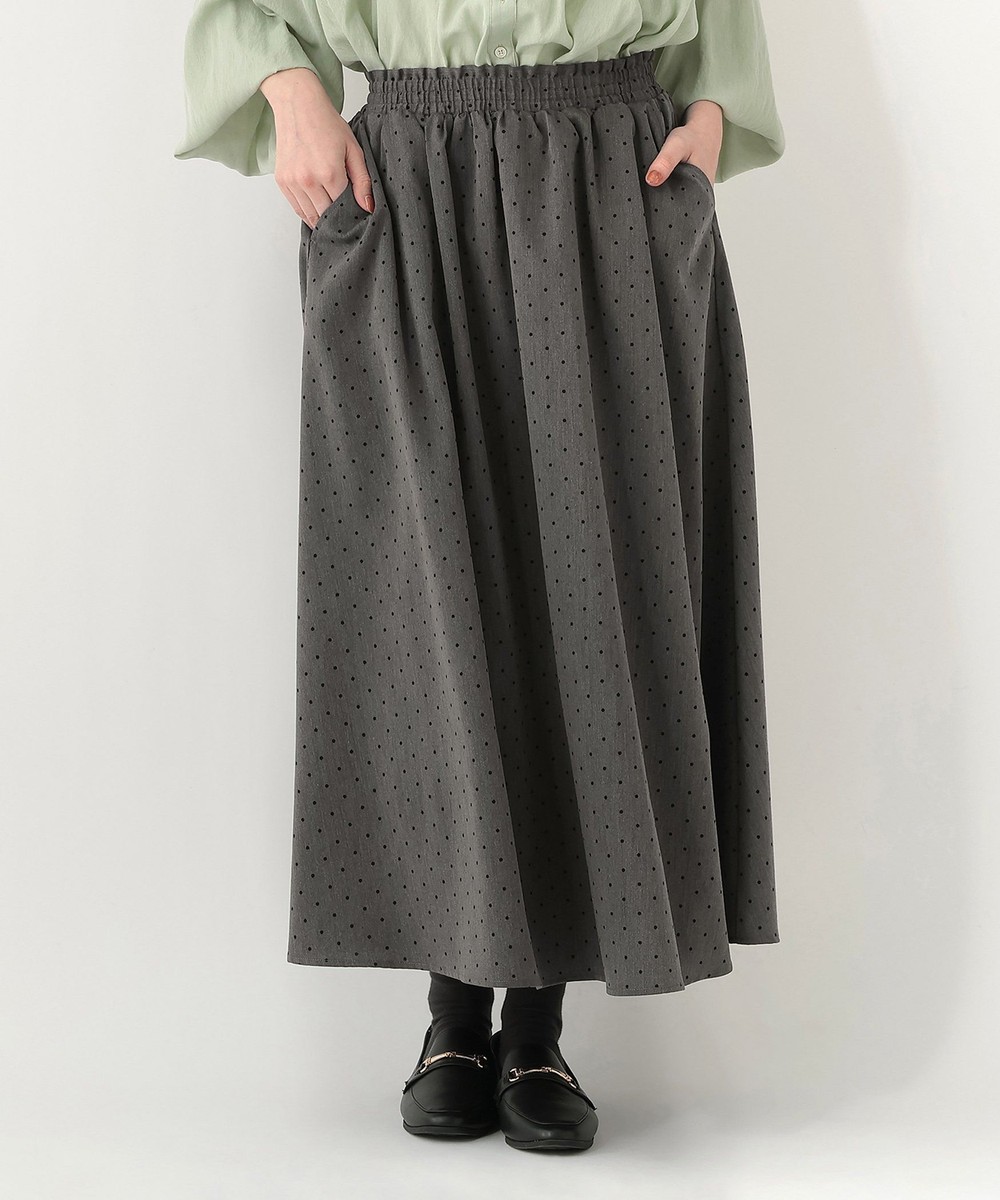 パンツ・スカート ドットギャザースカート